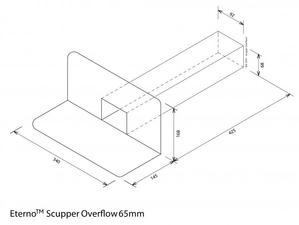 Scupper 65mm